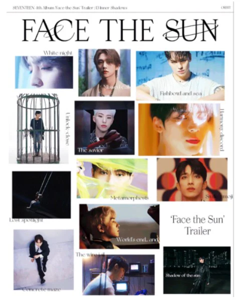 SEVENTEEN - Face the Sun [CARAT ver.] 4th Album+Free Gift - Image 6