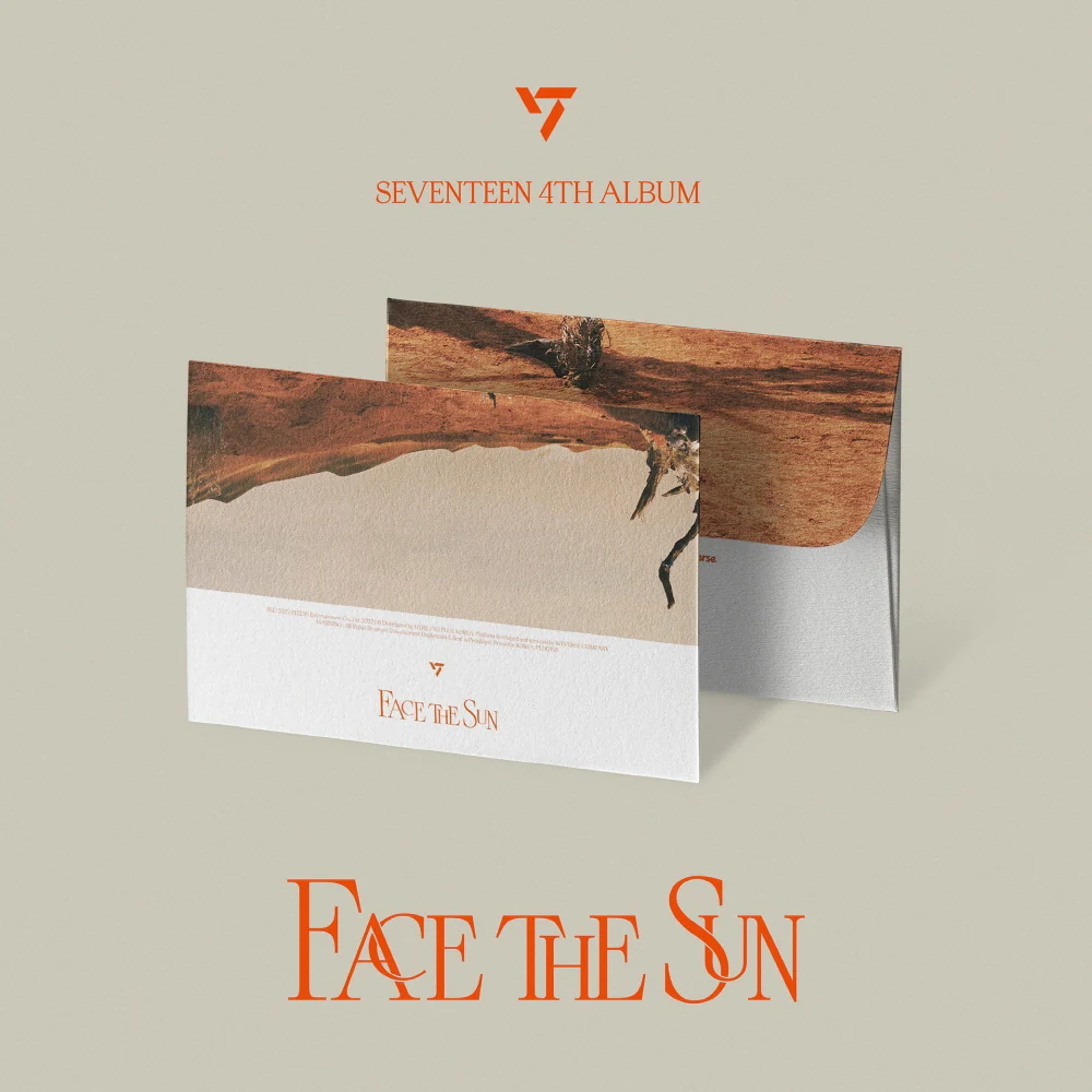 SEVENTEEN - Face the Sun [Weverse Albums ver.] QR Card+Extra Photocards Set (Random ver.)