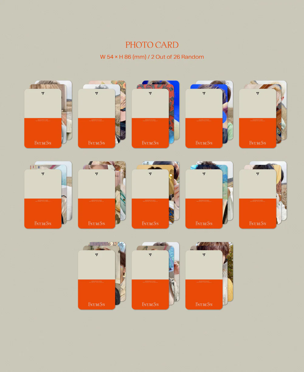SEVENTEEN - Face the Sun [Weverse Albums ver.] QR Card+Extra Photocards Set (Random ver.) - Image 4