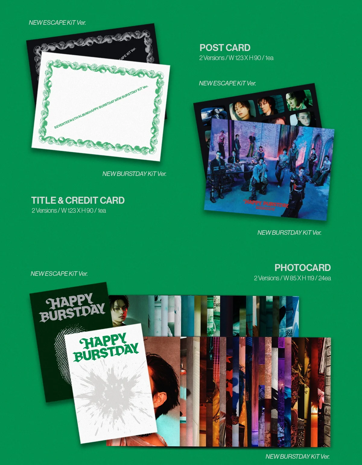 SEVENTEEN - HAPPY BURSTDAY [KiT Ver.] - Image 3