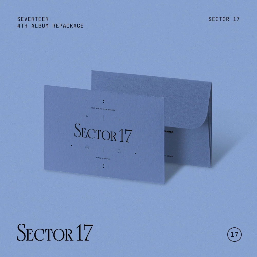 SEVENTEEN - SECTOR 17 [Weverse Albums ver.] QR Card+Free Gift