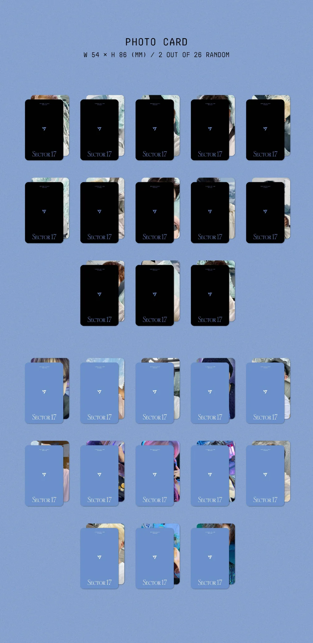 SEVENTEEN - SECTOR 17 [Weverse Albums ver.] QR Card+Free Gift - Image 4