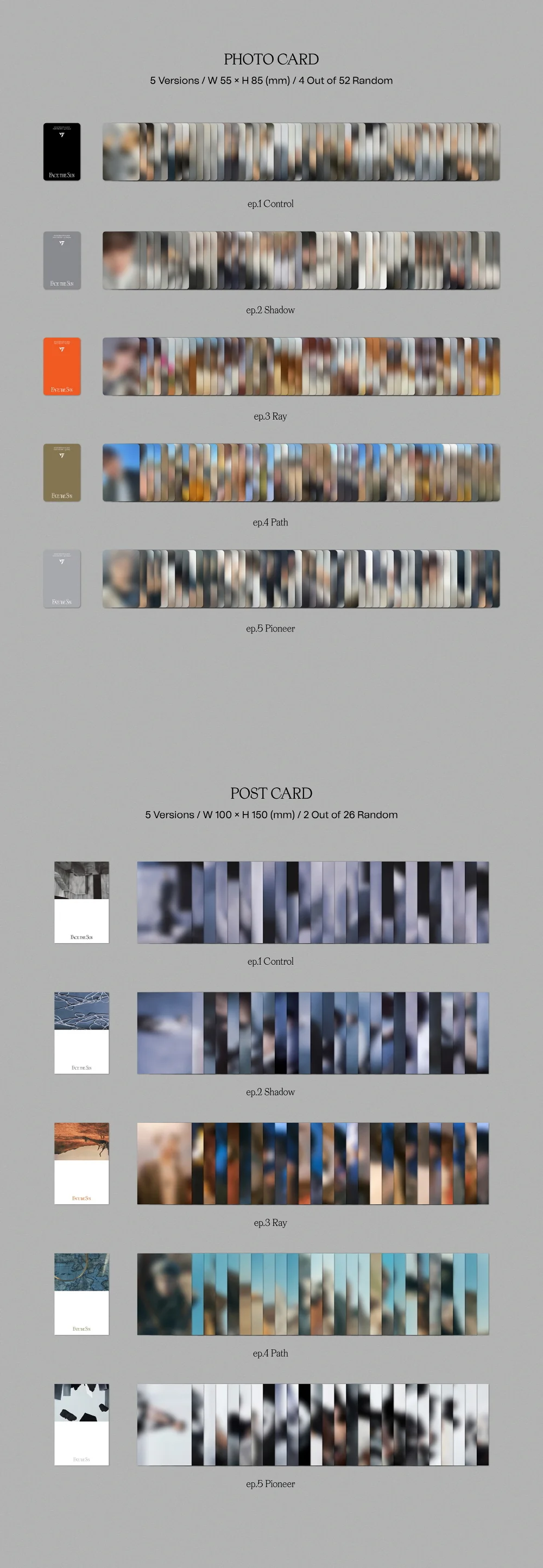 SEVENTEEN - Vol.4 Face the Sun (Random ver.) CD - Image 4