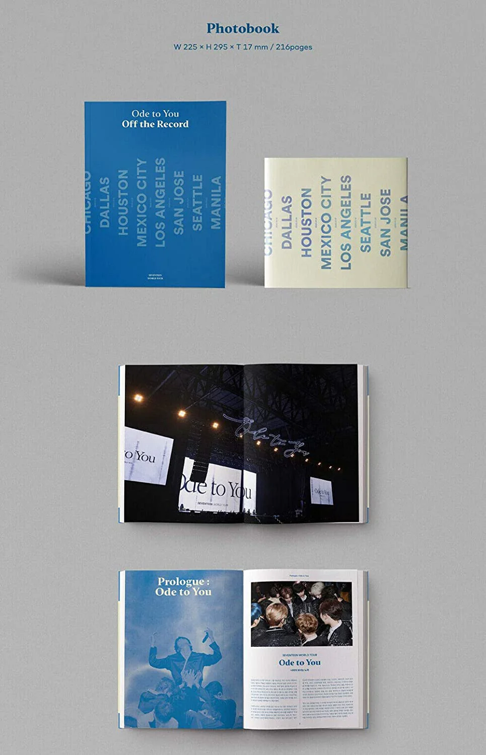 SEVENTEEN - World Tour [Ode to You, Off The Record] Photobook - Image 3