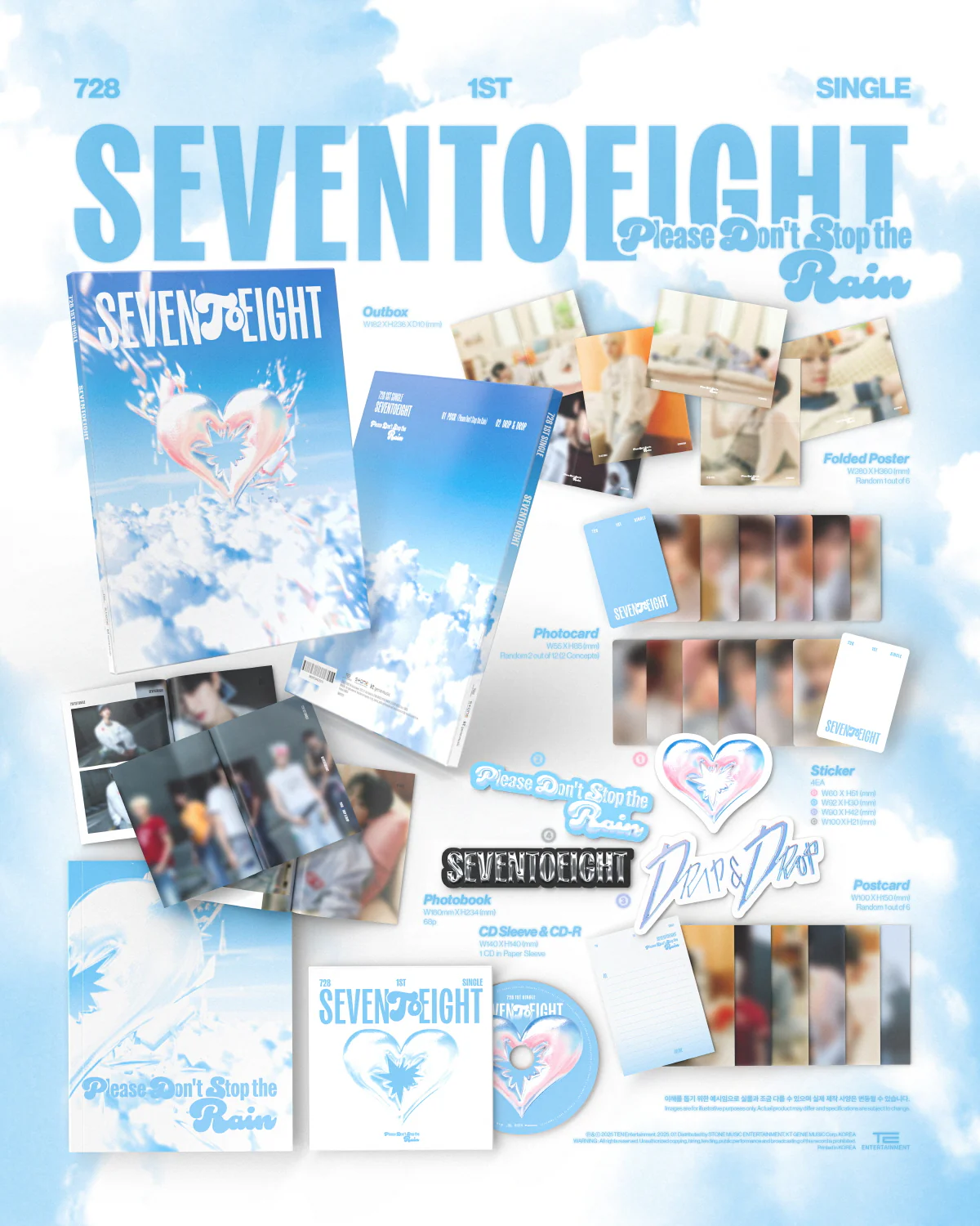 SEVENTOEIGHT - 1st Single Album SEVENTOEIGHT - Image 3