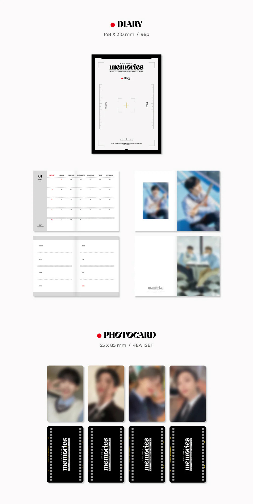 SEVENUS - SEVENUS 2024 SEASON'S GREETINGS [memories] - Image 4