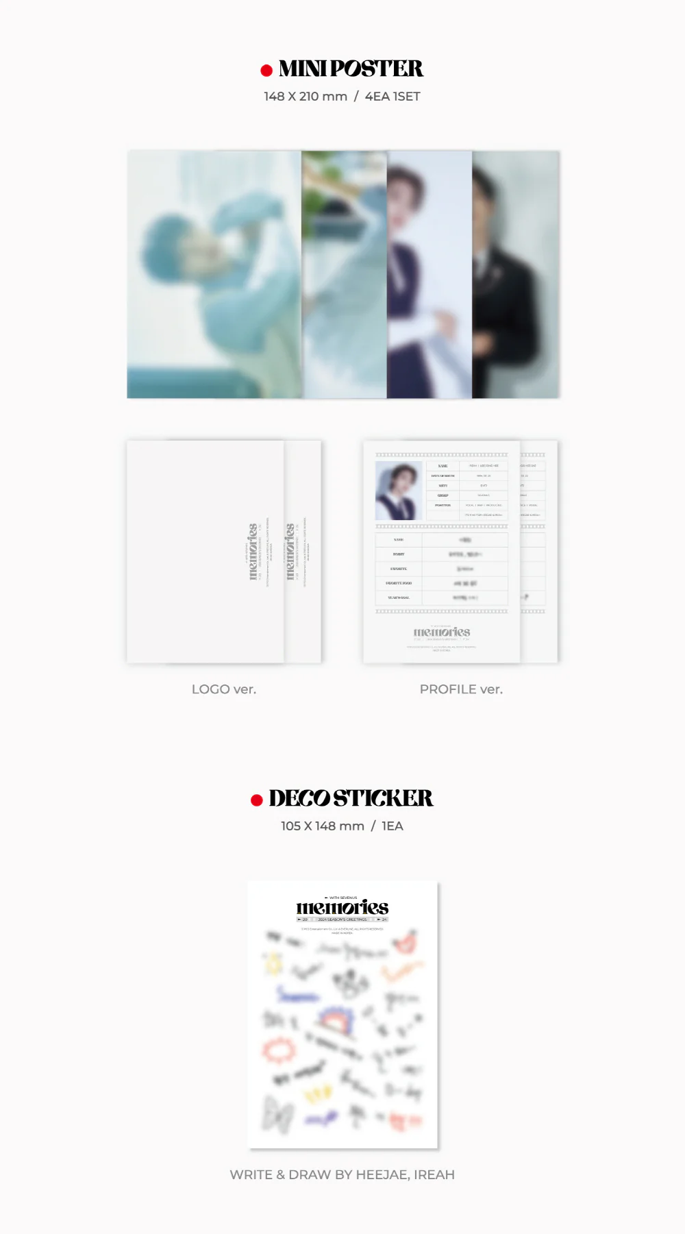 SEVENUS - SEVENUS 2024 SEASON'S GREETINGS [memories] - Image 5