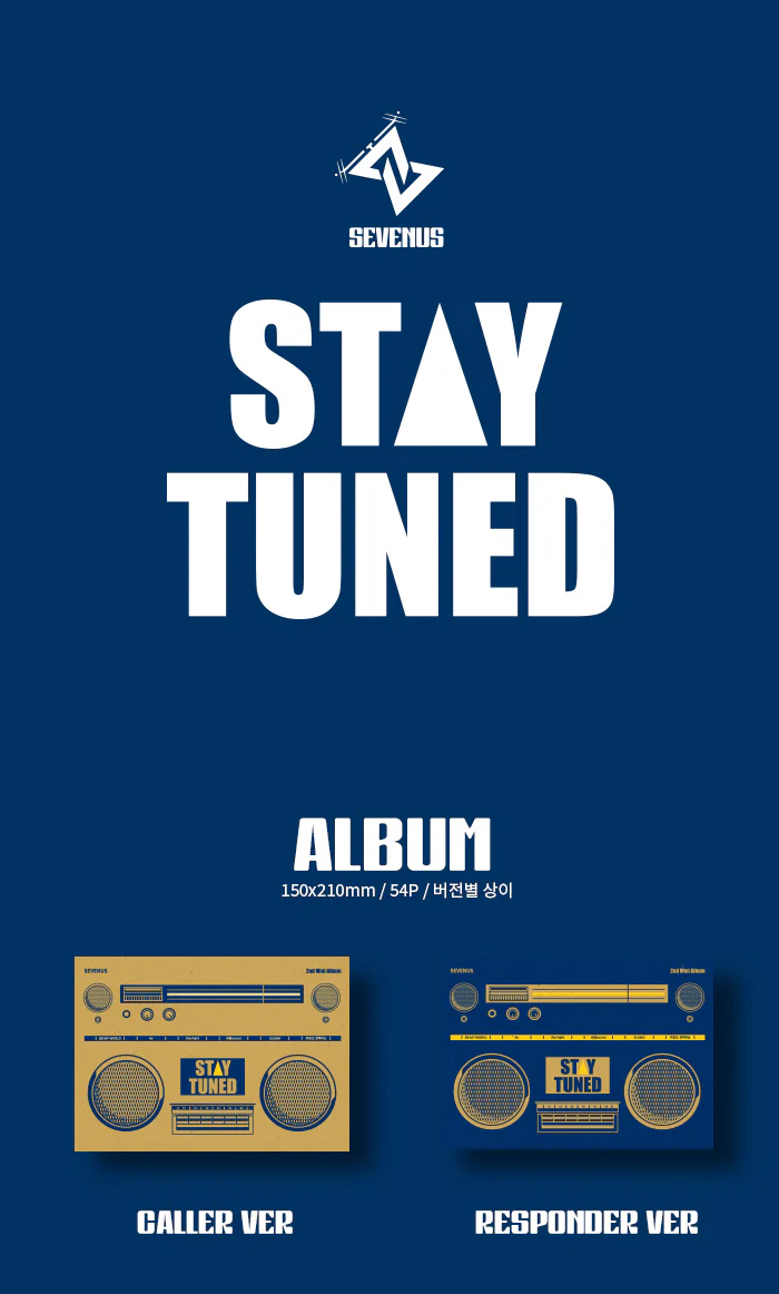 SEVENUS - STAY TUNED (2nd Mini Album) - Image 2