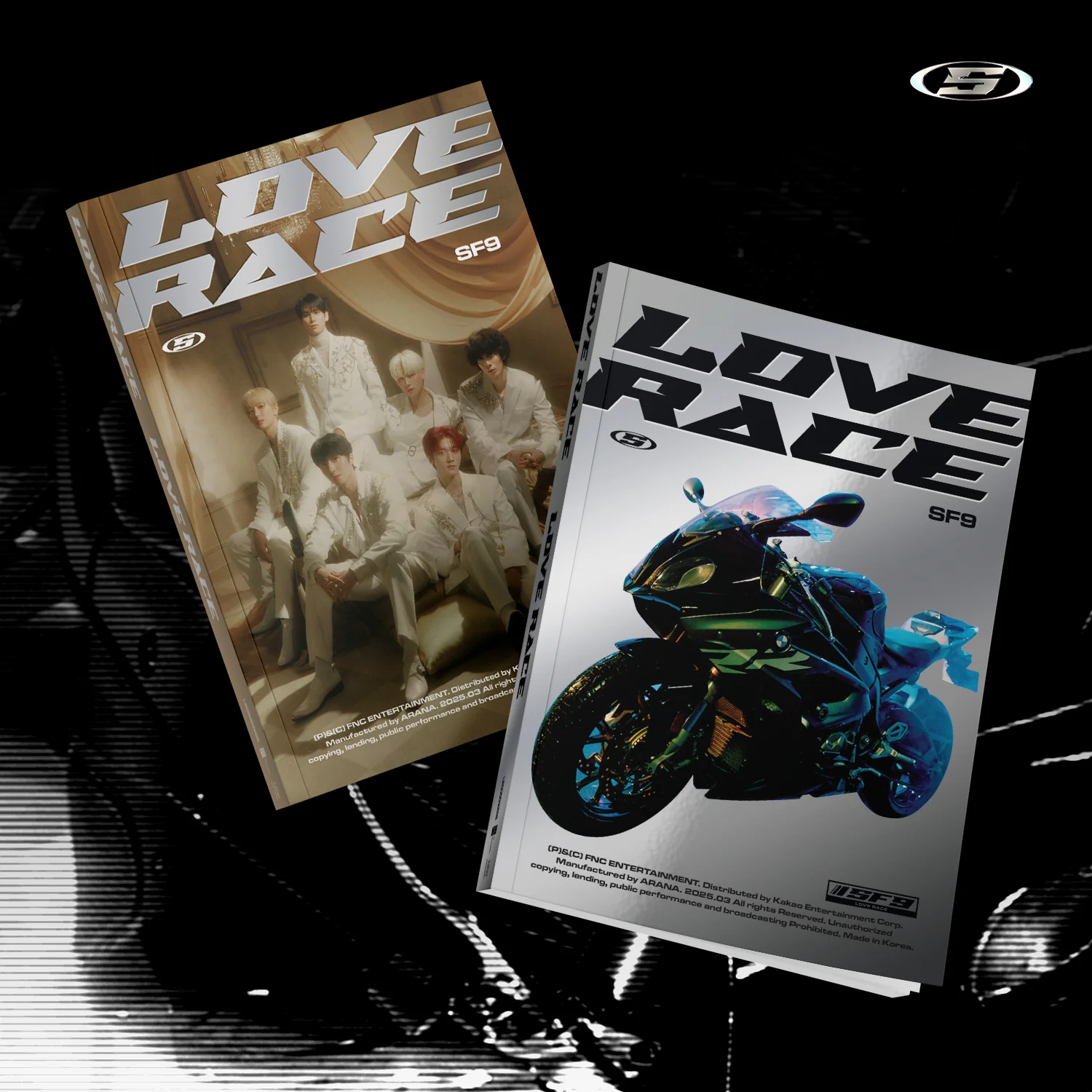 SF9 - 15th Mini Album Love Race CD