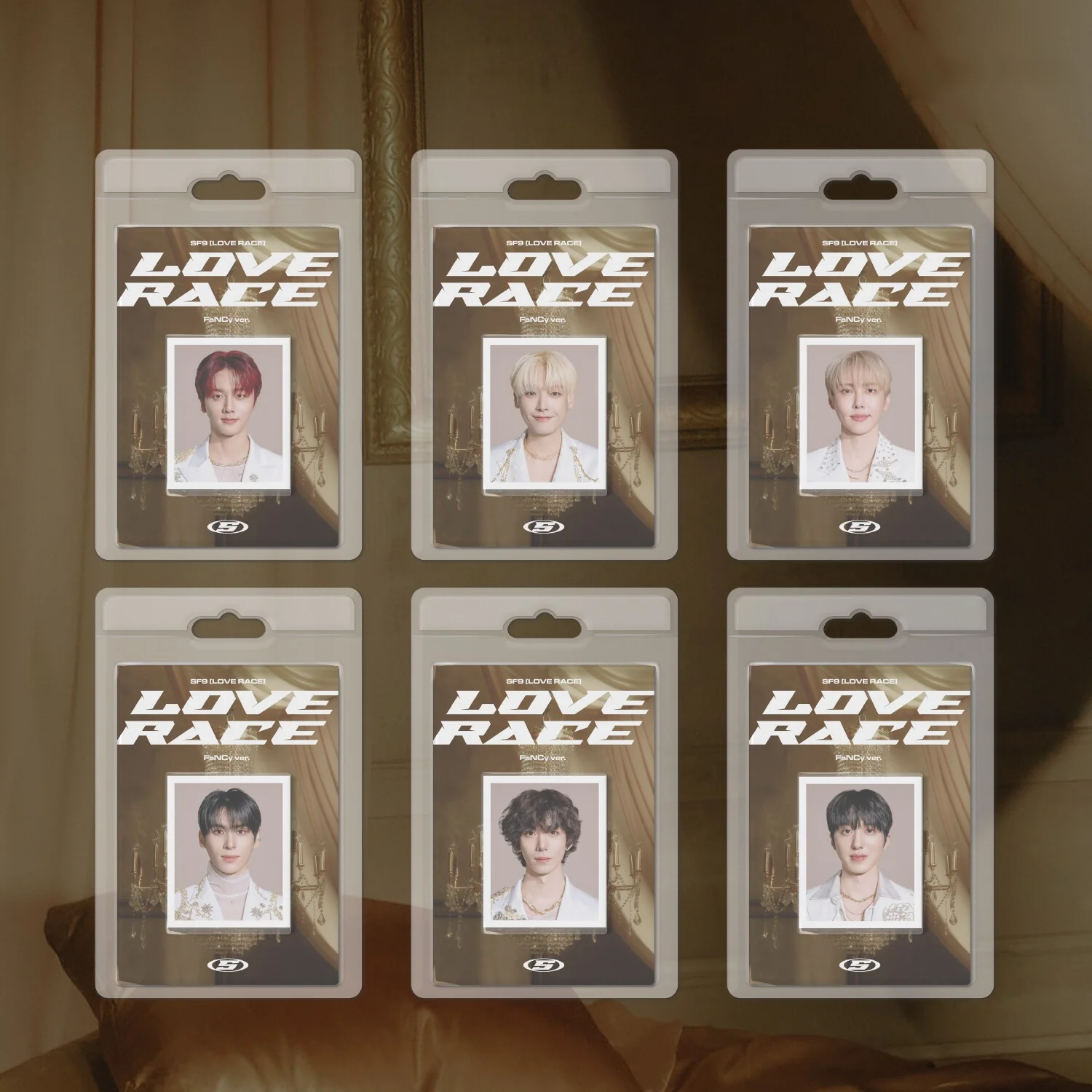 SF9 - 15th Mini Album Love Race FaNCy Random version PLVE Album