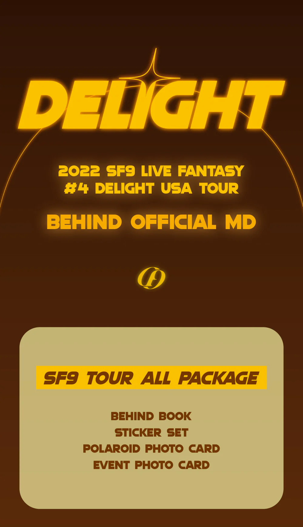 SF9 - 2022 SF9 LIVE FANTASY #4 DELIGHT USA TOUR - Image 2