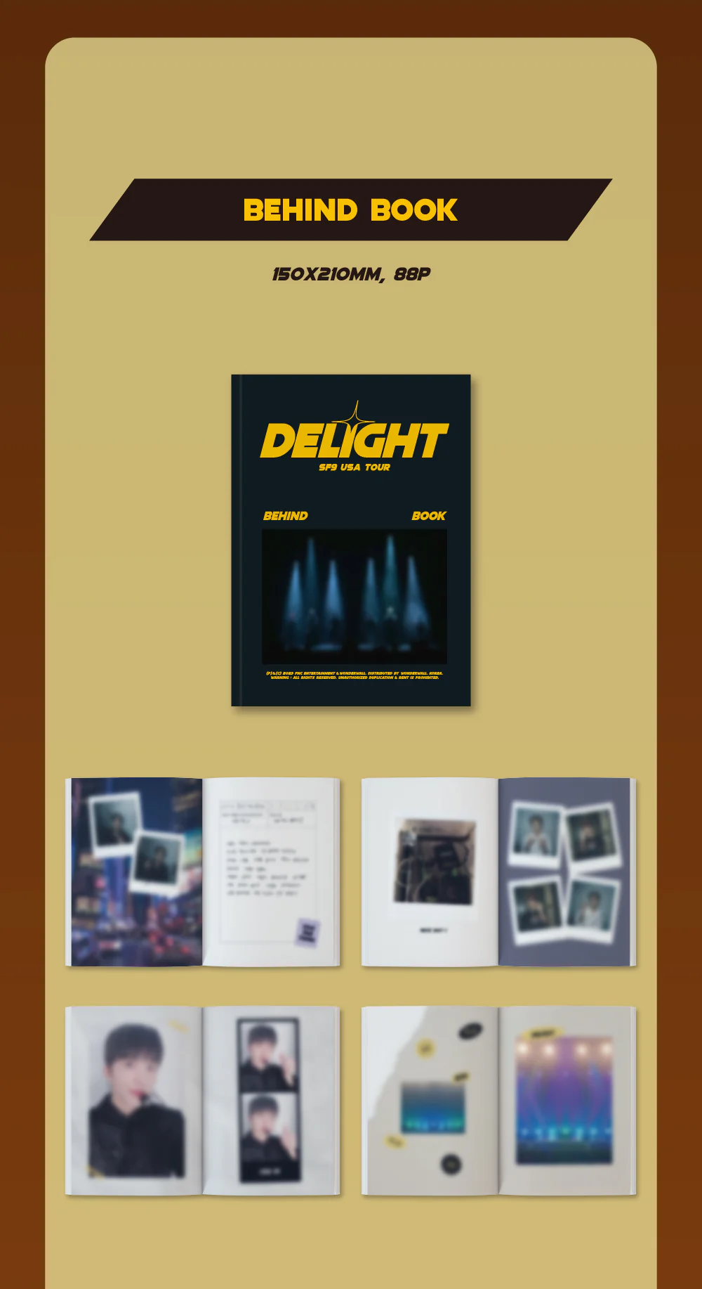 SF9 - 2022 SF9 LIVE FANTASY #4 DELIGHT USA TOUR - Image 3