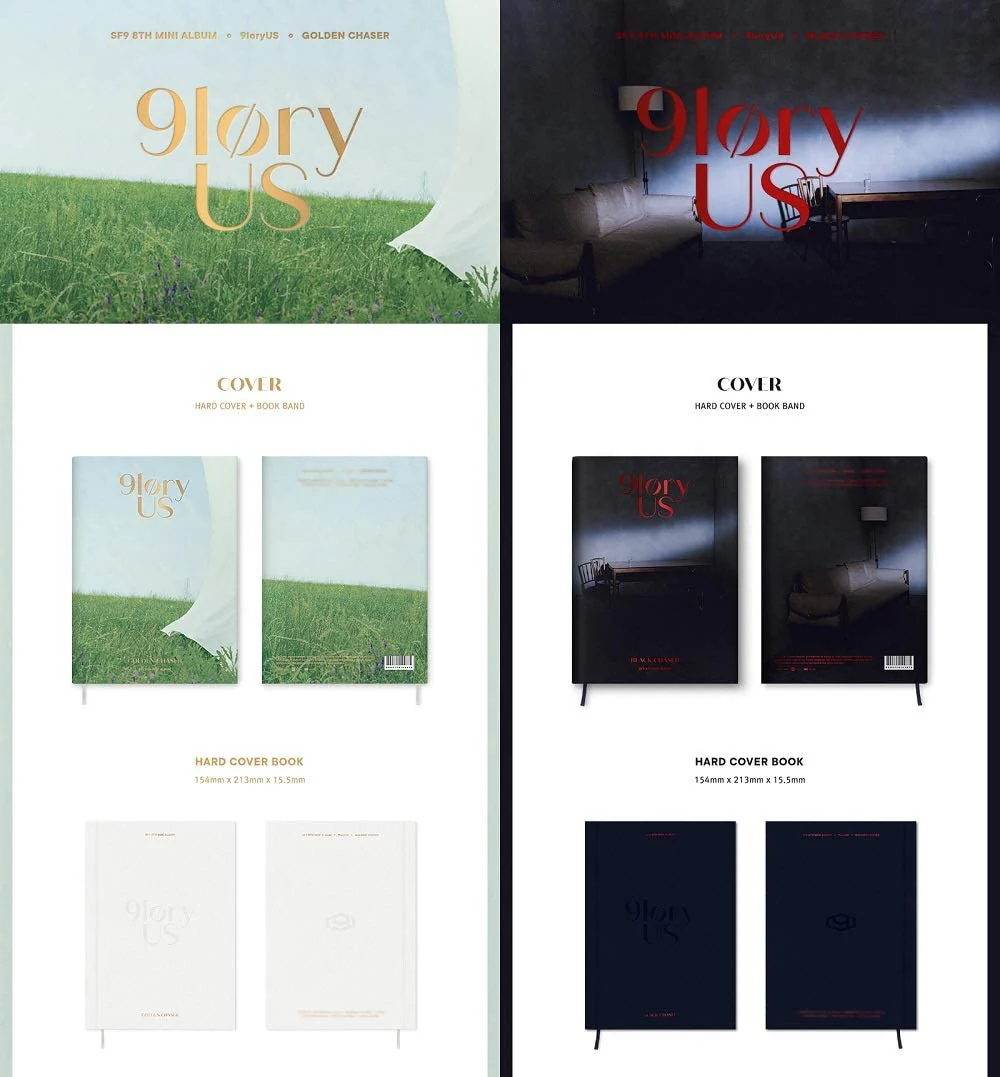 SF9 - 9loryUS (8th Mini Album) Album+Extra Photocards Set - Image 2