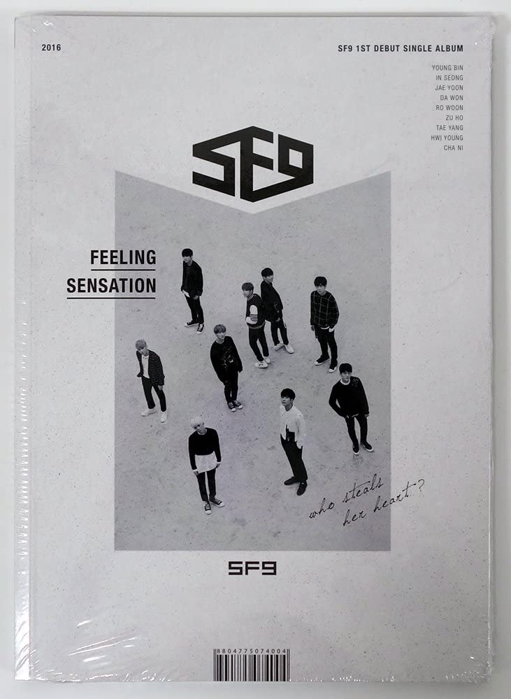 SF9 - FEELING SENSATION (1st Debut Single Album) Album - Image 2