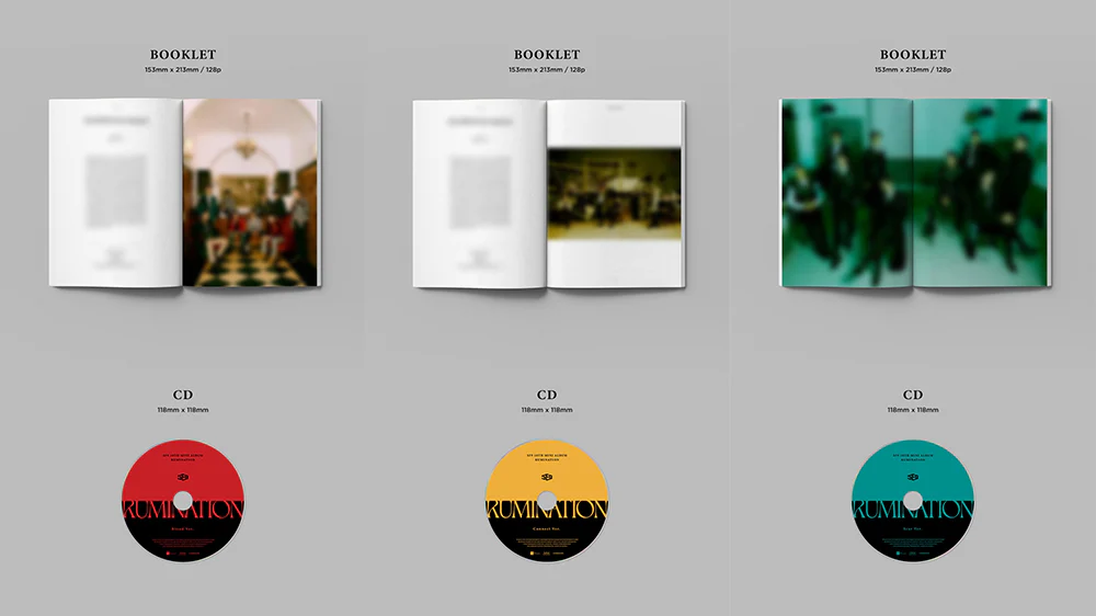SF9 - RUMINATION (10th Mini Album) Album+Extra Photocards Set - Image 3