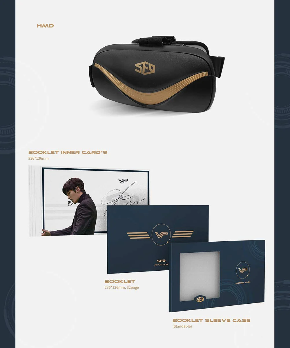 SF9 - SF9 VP [Virtual Play] Album+Extra Photocards Set - Image 3