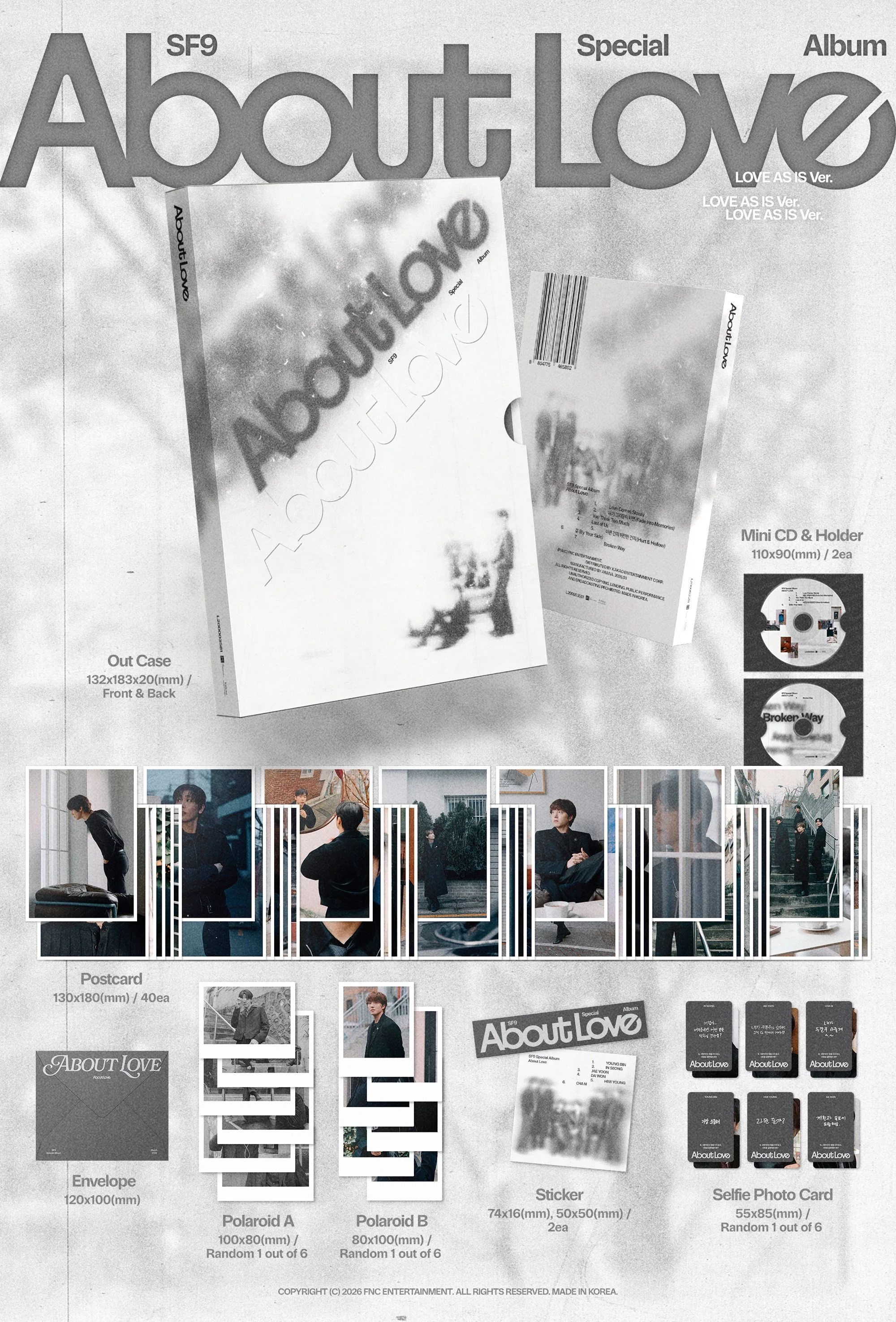SF9 - Special Album About Love CD - Image 3
