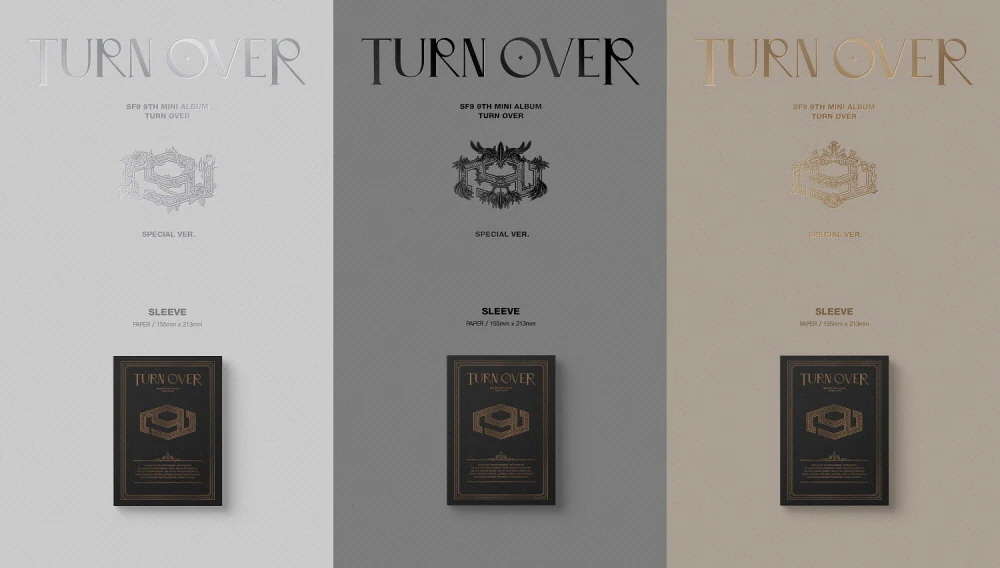 SF9 -TURN OVER SPECIAL EDITION (Random ver.) 9th Mini Album CD - Image 2