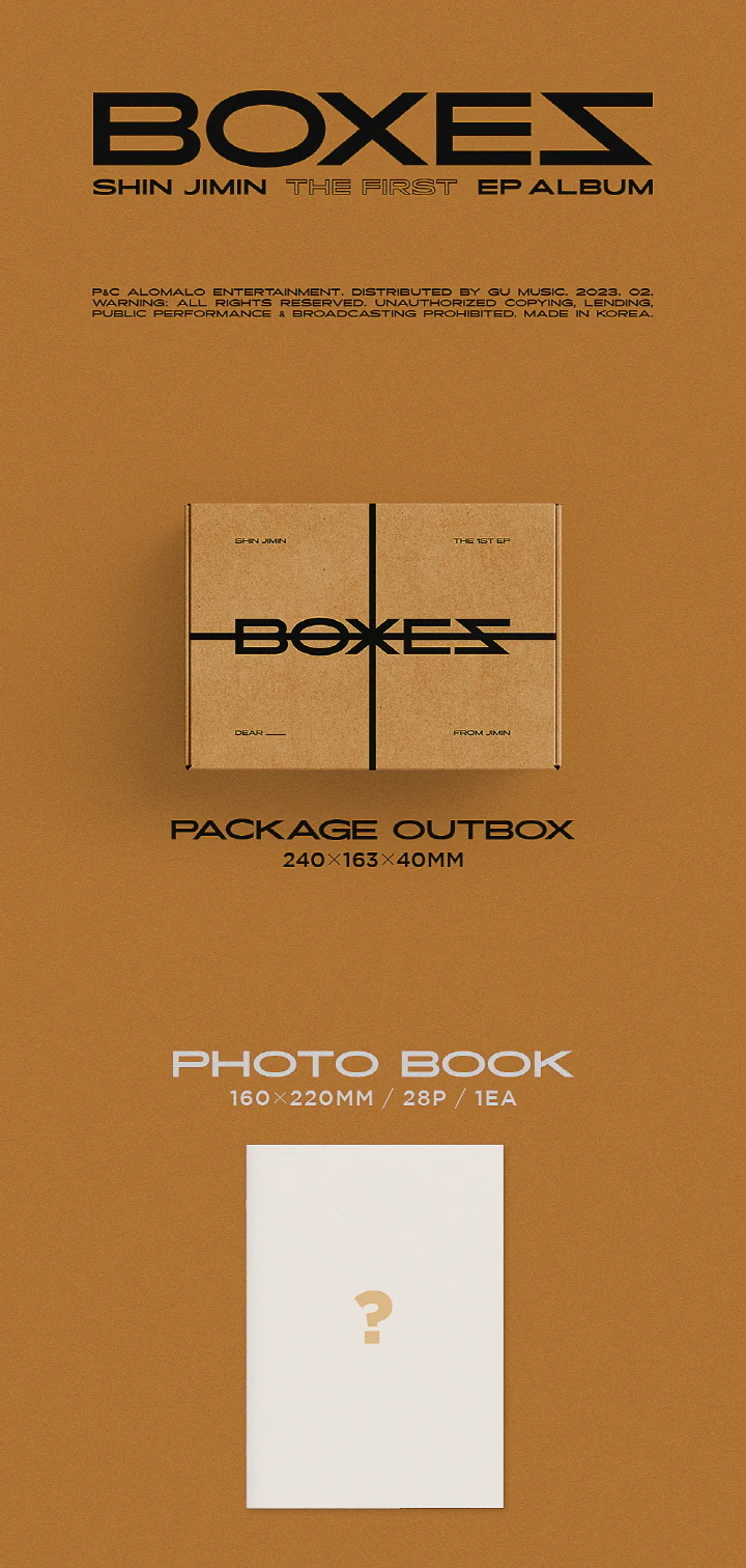 SHIN JI MIN - 1st EP BOXES - Image 2