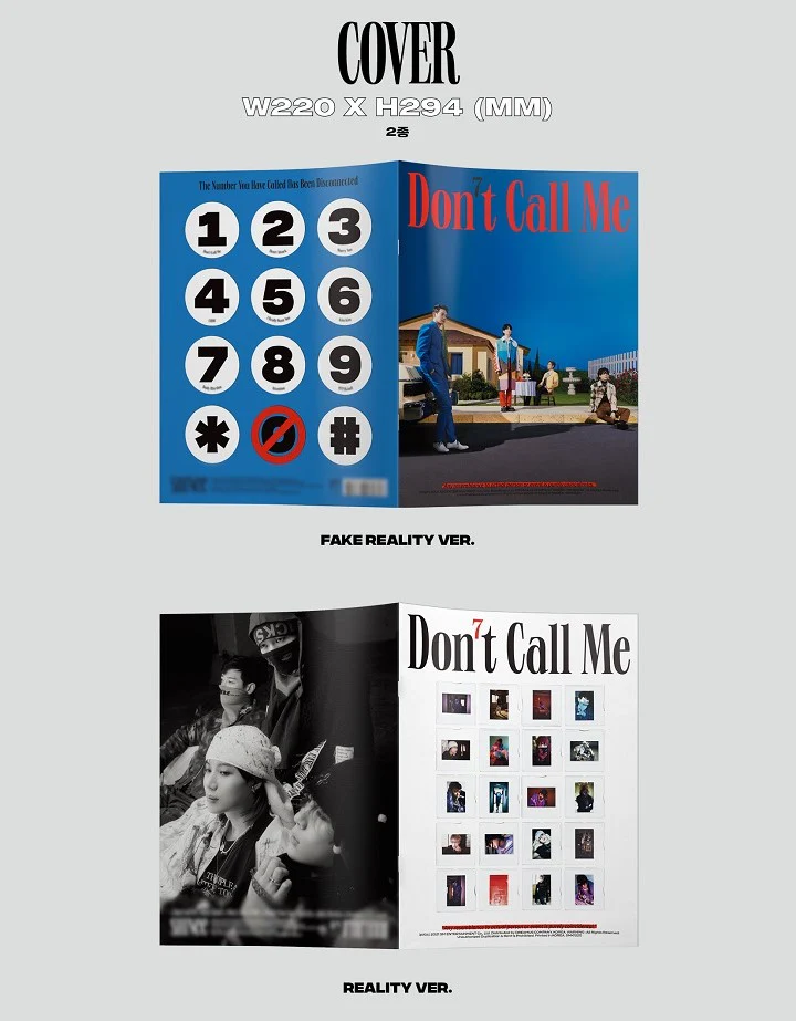 Shinee - Don’t Call Me [Photobook ver.] (Vol.7) Album+Extra Photocards Set - Image 3