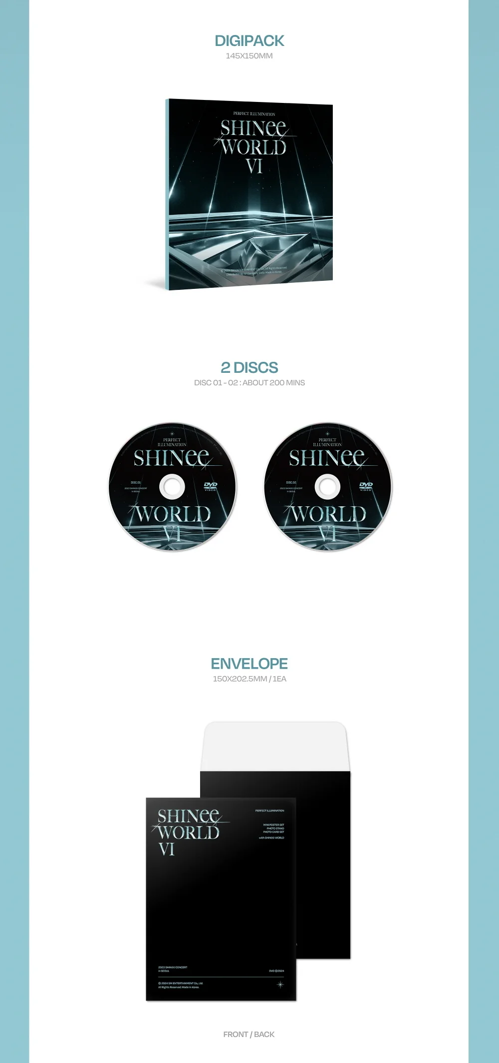 SHINee WORLD VI PERFECT ILLUMINATION in SEOUL DVD - Image 4