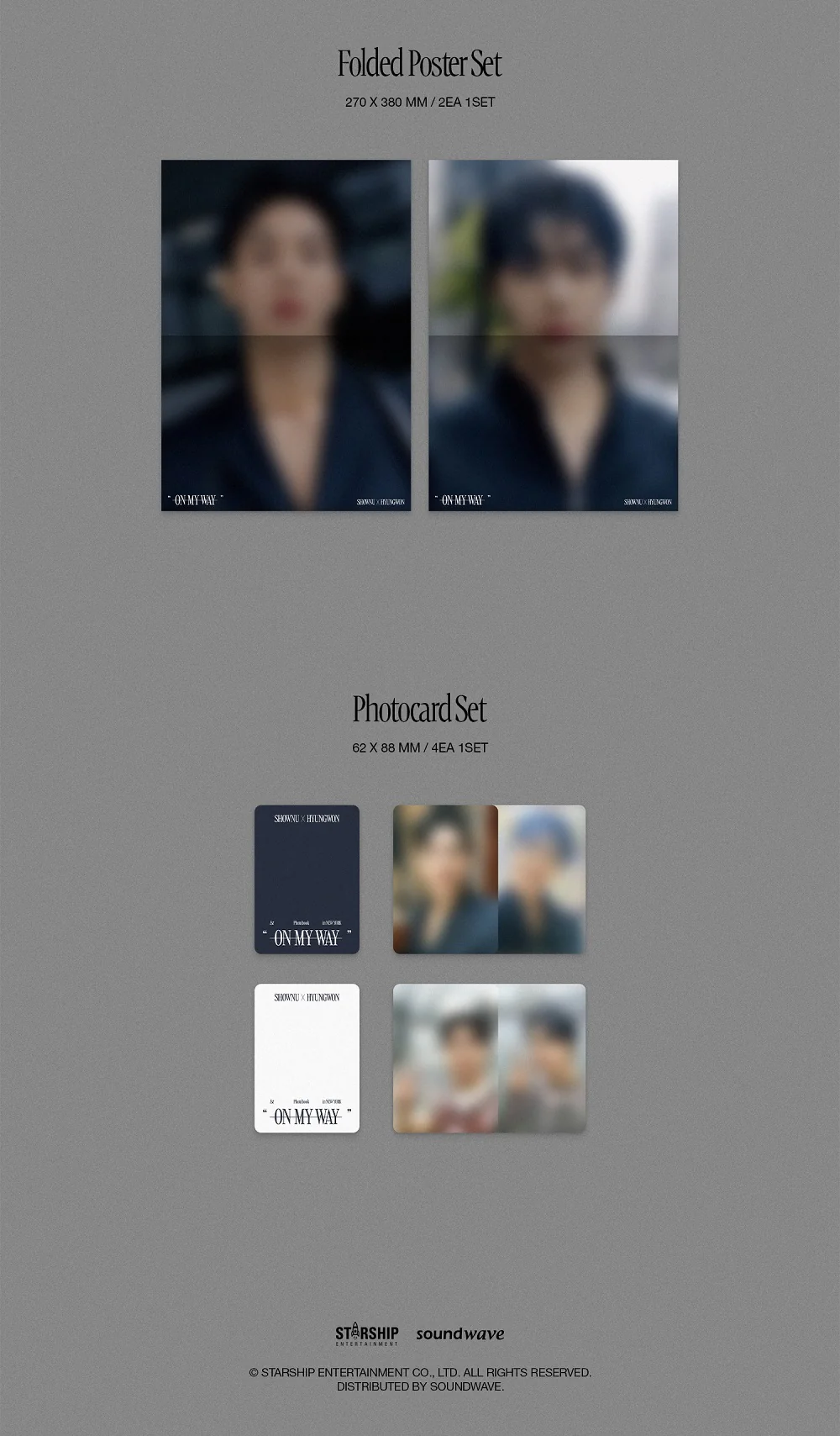 SHOWNU X HYUNGWON MONSTA X - 1st Photobook in NEWYORK ON MY WAY photobook - Image 5