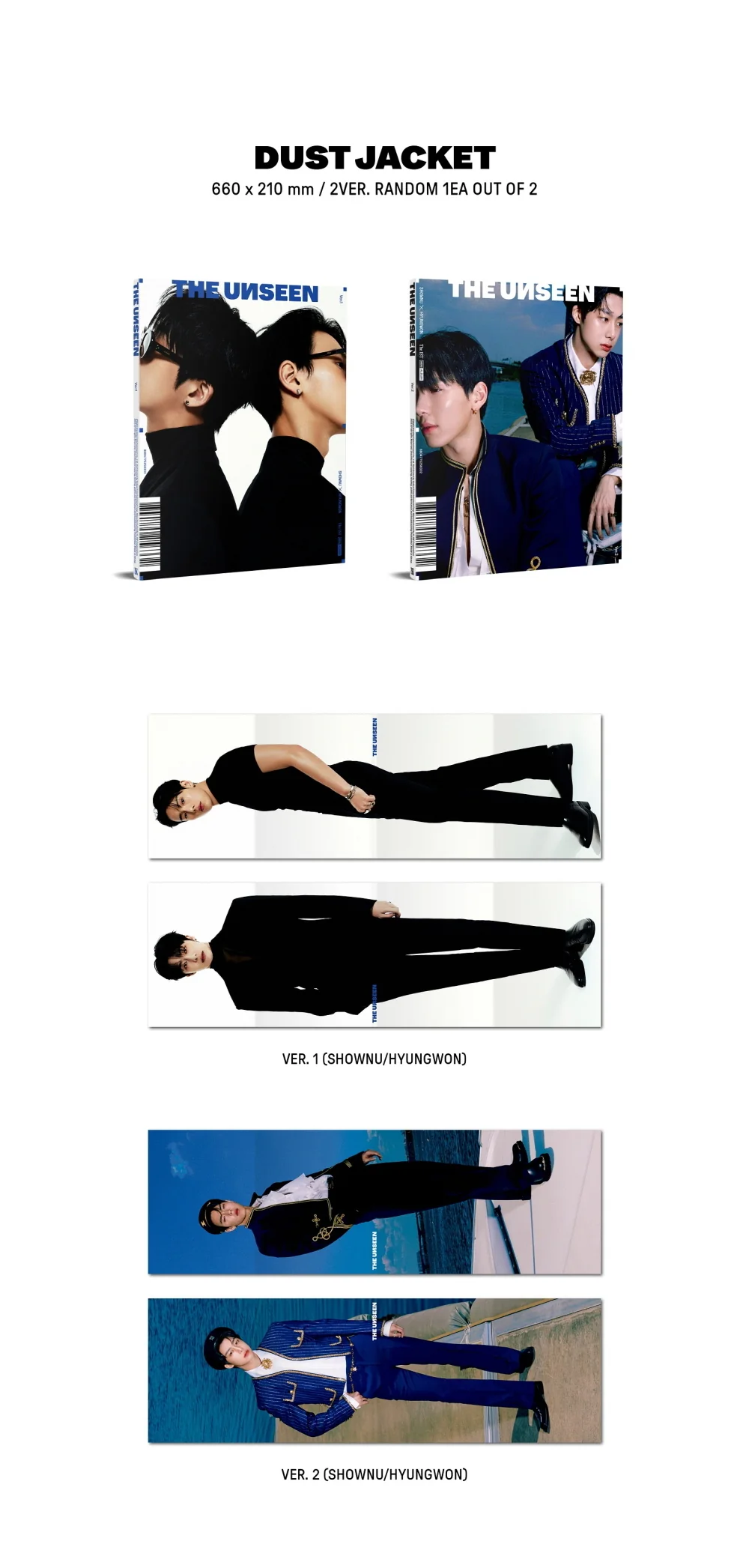 SHOWNU X HYUNGWON - THE UNSEEN (1st Mini Album) - Image 3
