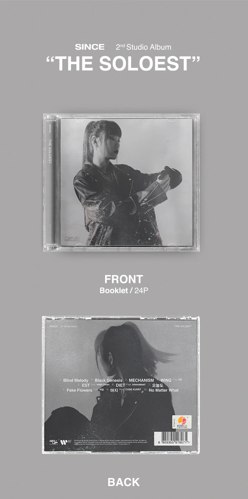 SINCE - 2nd Studio Album THE SOLOEST CD - Image 2