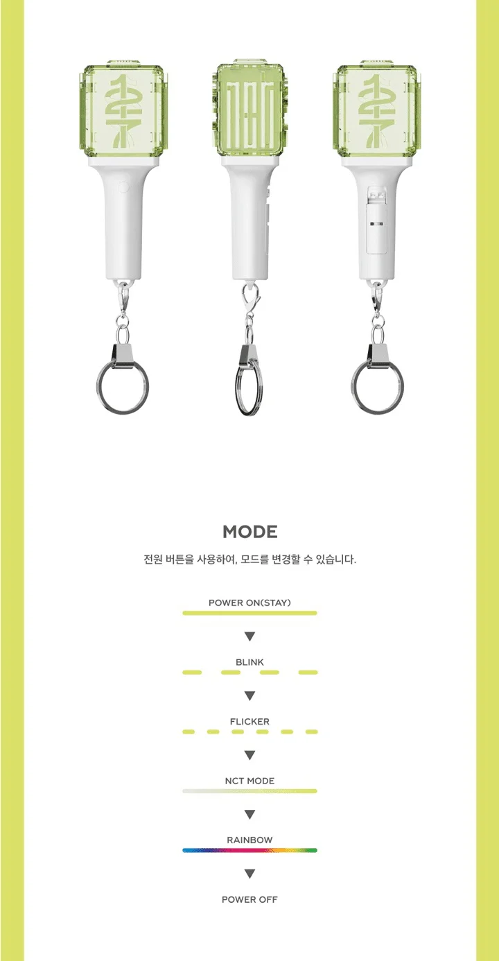 SM MINI FANLIGHT KEYRING [NCT 127 ver.] - Image 3
