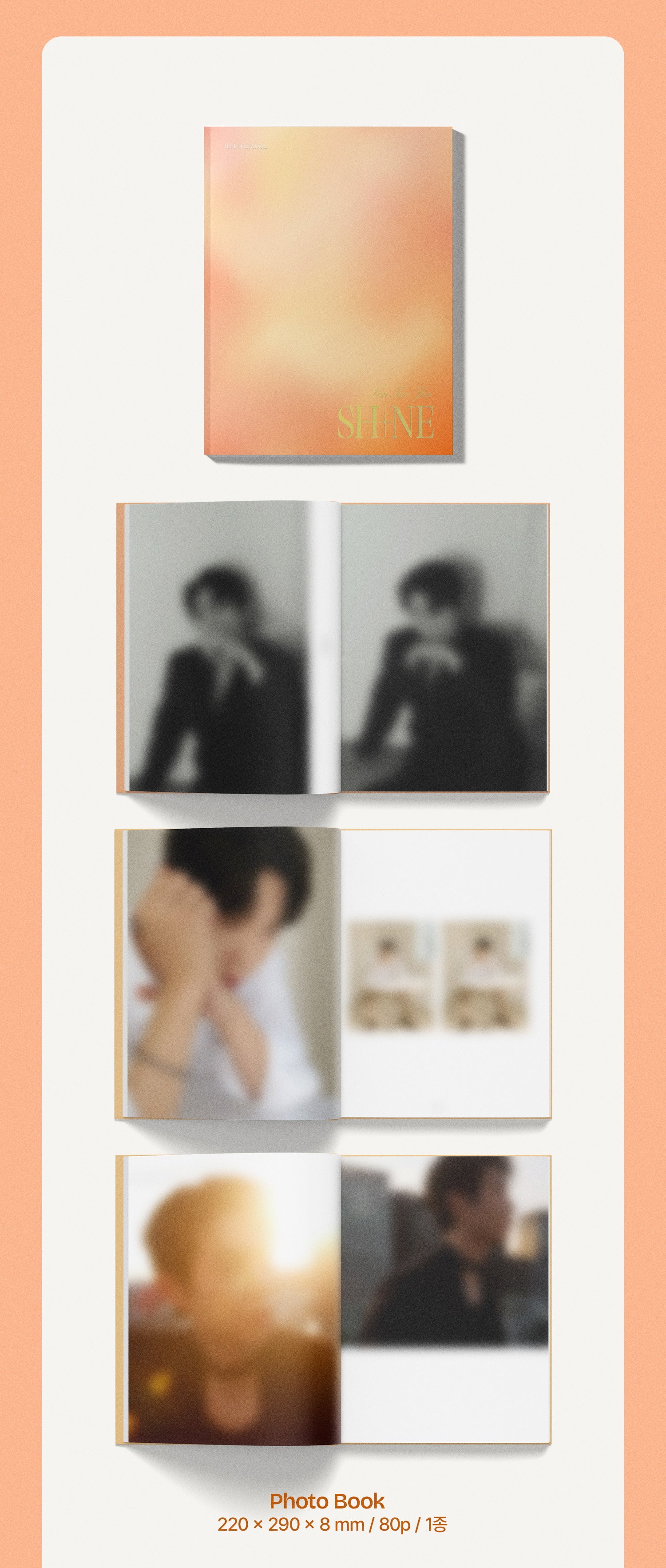Son Tae Jin - Vol.1 Shine Photobook version CD - Image 3