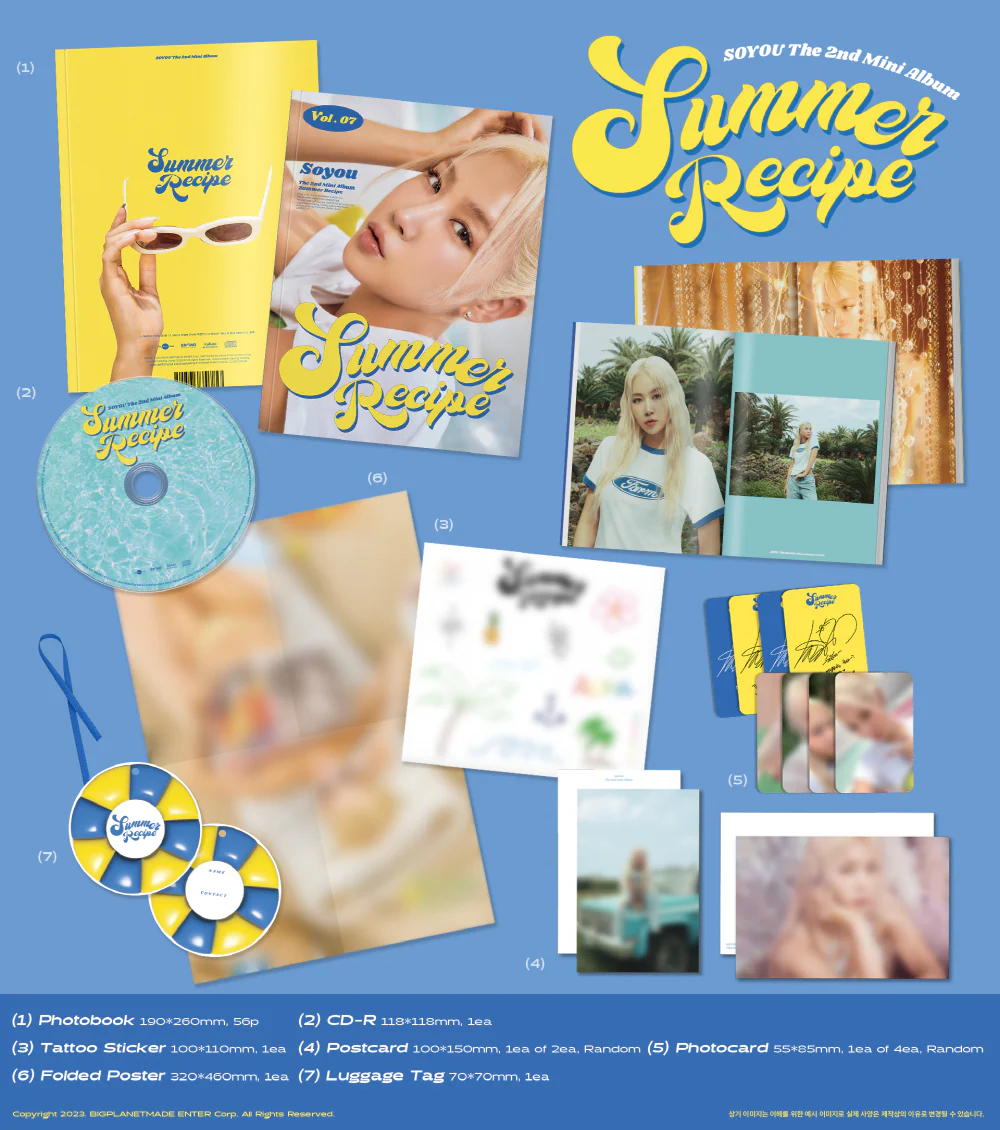 SOYOU - Summer Recipe (2nd Mini Album) - Image 2