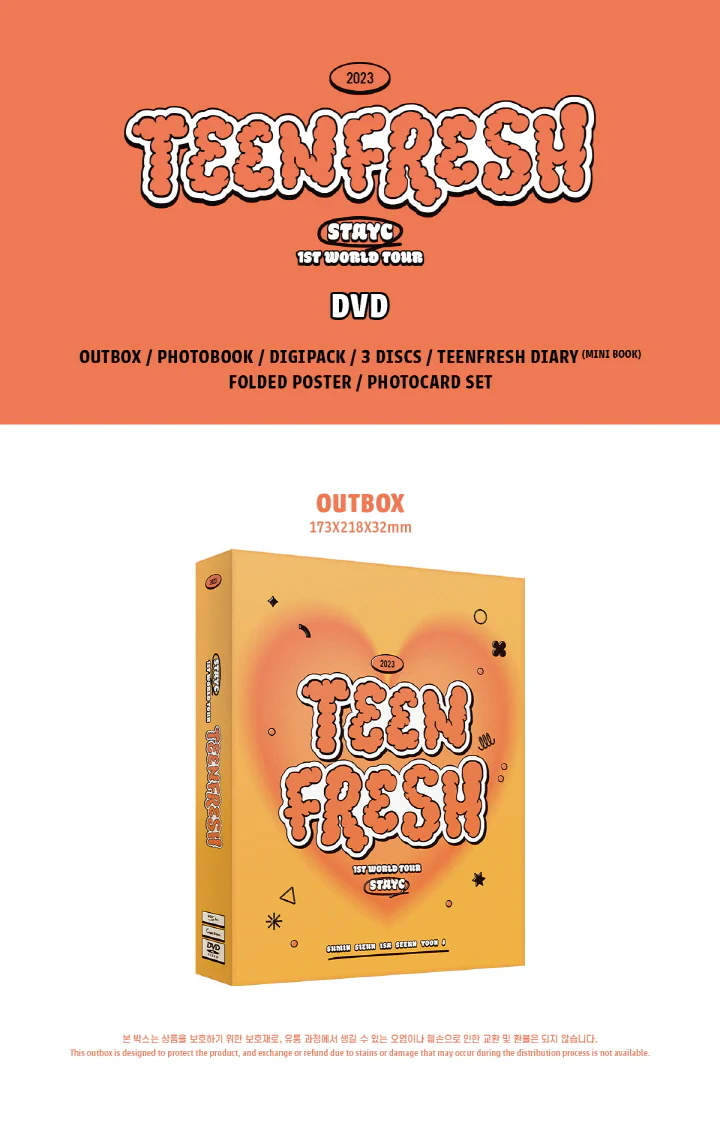 STAYC - 1st World Tour TEENFRESH DVD - Image 3