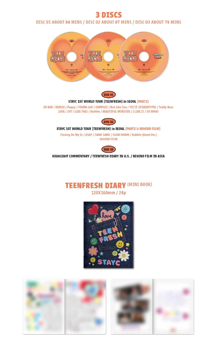 STAYC - 1st World Tour TEENFRESH DVD - Image 5