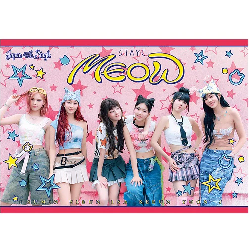 STAYC - 4th Single Album MEOW / Cheeky Icy Thang CD+DVD Limited Edition Japan version CD
