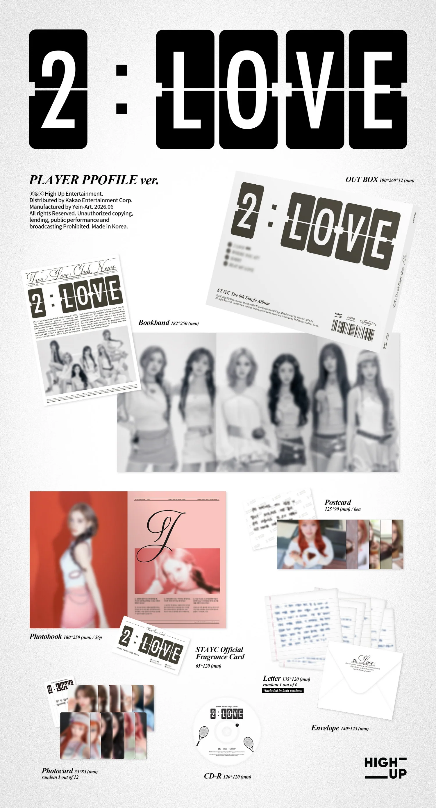 Stayc - 6th Single Album 2:LOVE CD - Image 3