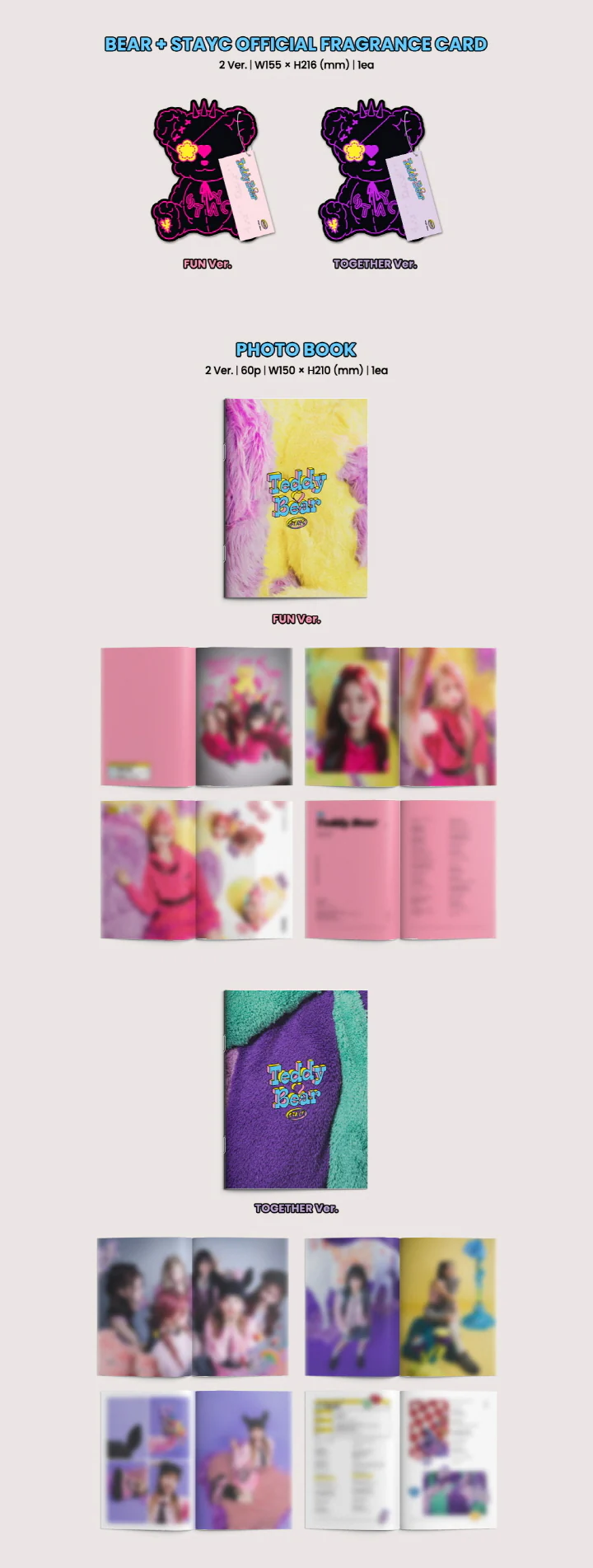 STAYC - TEDDY BEAR 4th Single Album - Image 3
