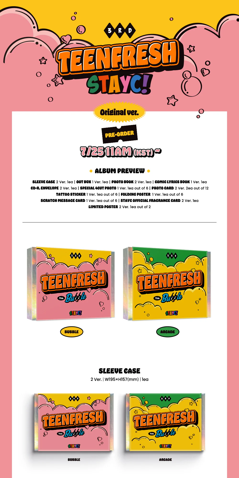 STAYC - TEENFRESH (3rd Mini Album) CD - Image 2
