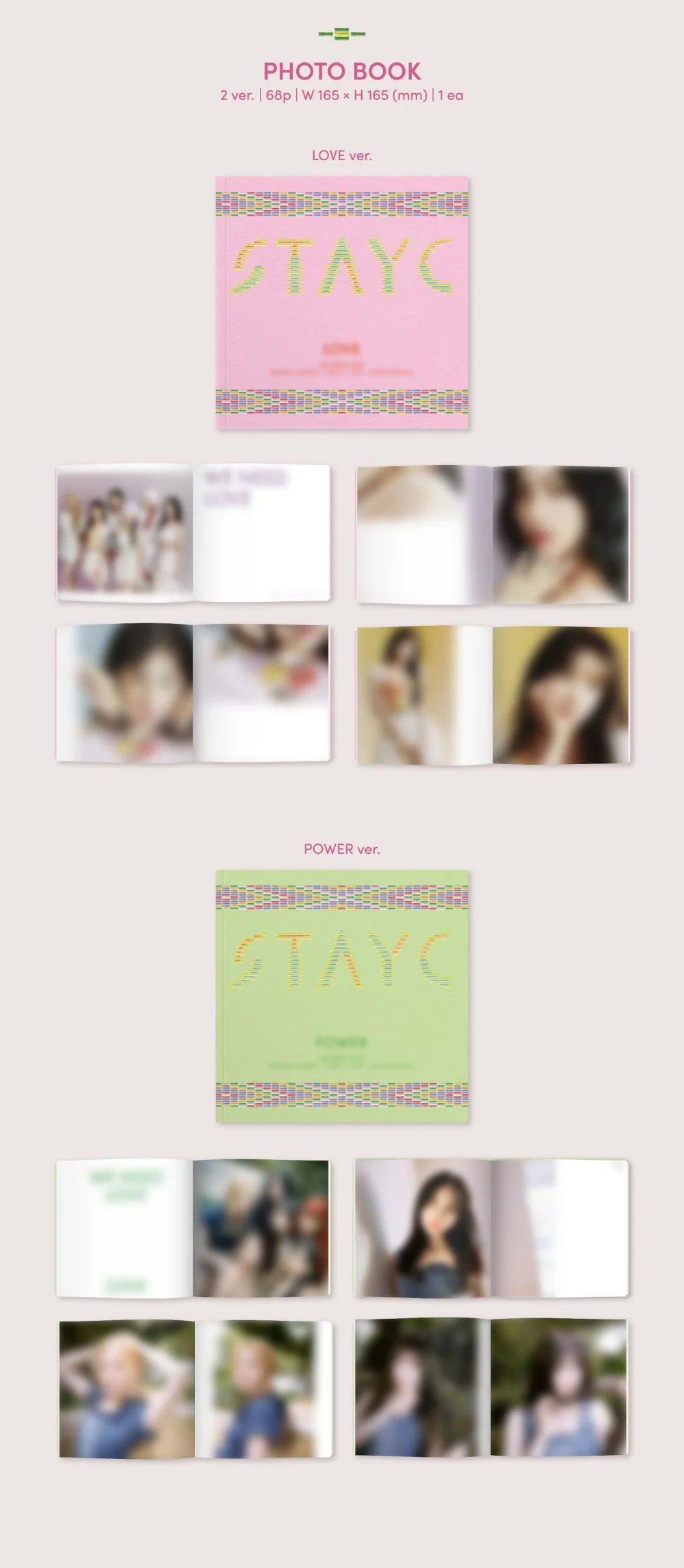STAYC - WE NEED LOVE 3rd Single Album+Free Gift - Image 4