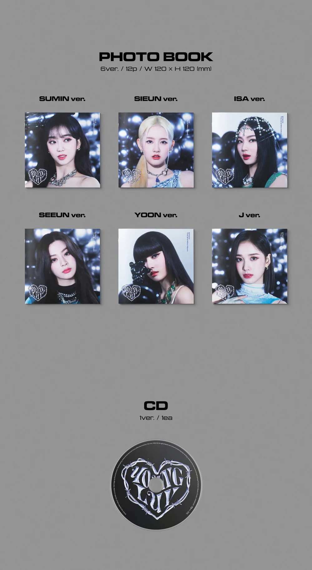 STAYC - YOUNG-LUV.COM [JEWELCASE Random Ver.] Album - Image 3