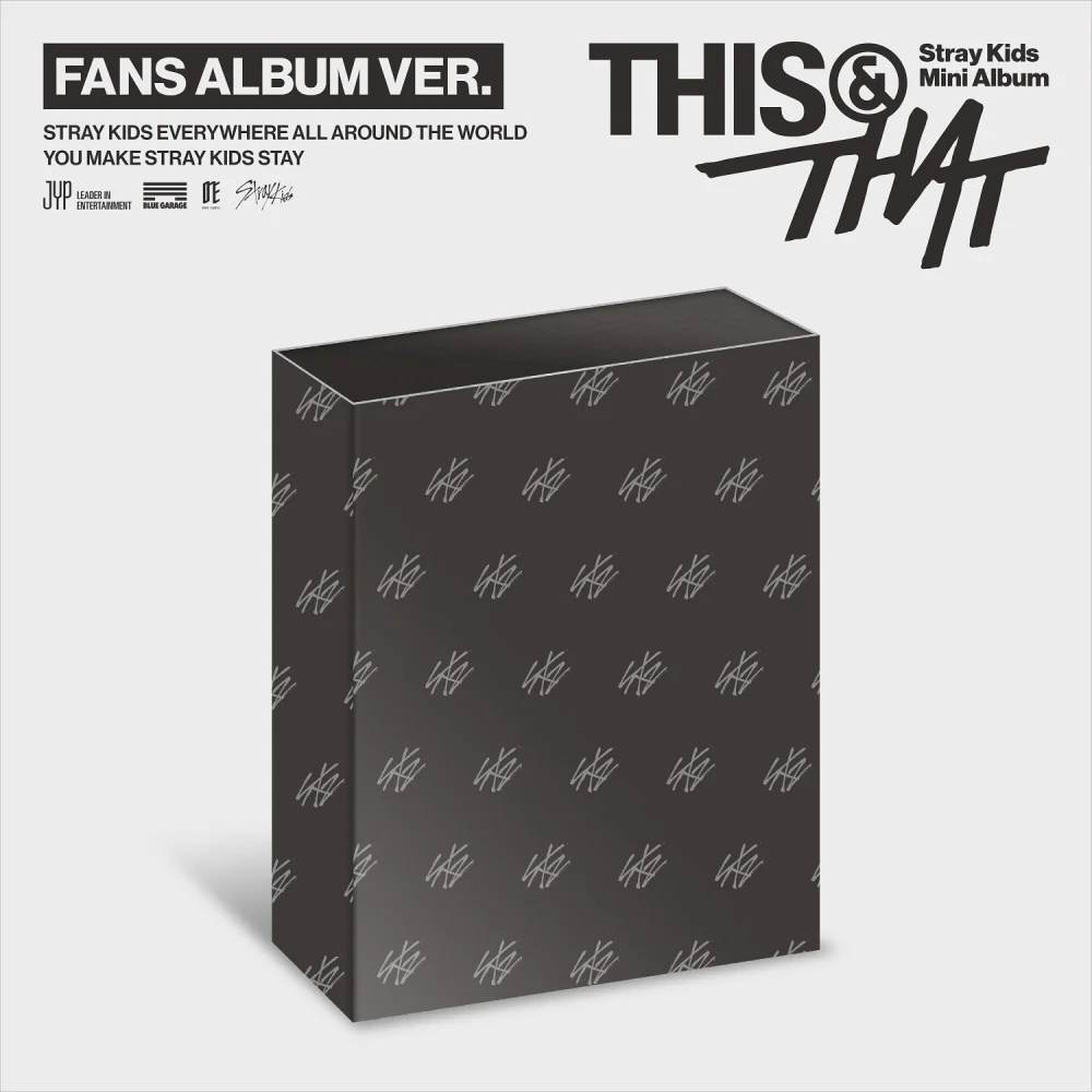 Stray Kids - 10th Mini Album THIS & THAT FANS Album Ver.+Pre-Order Gift+Extra Photocards Set