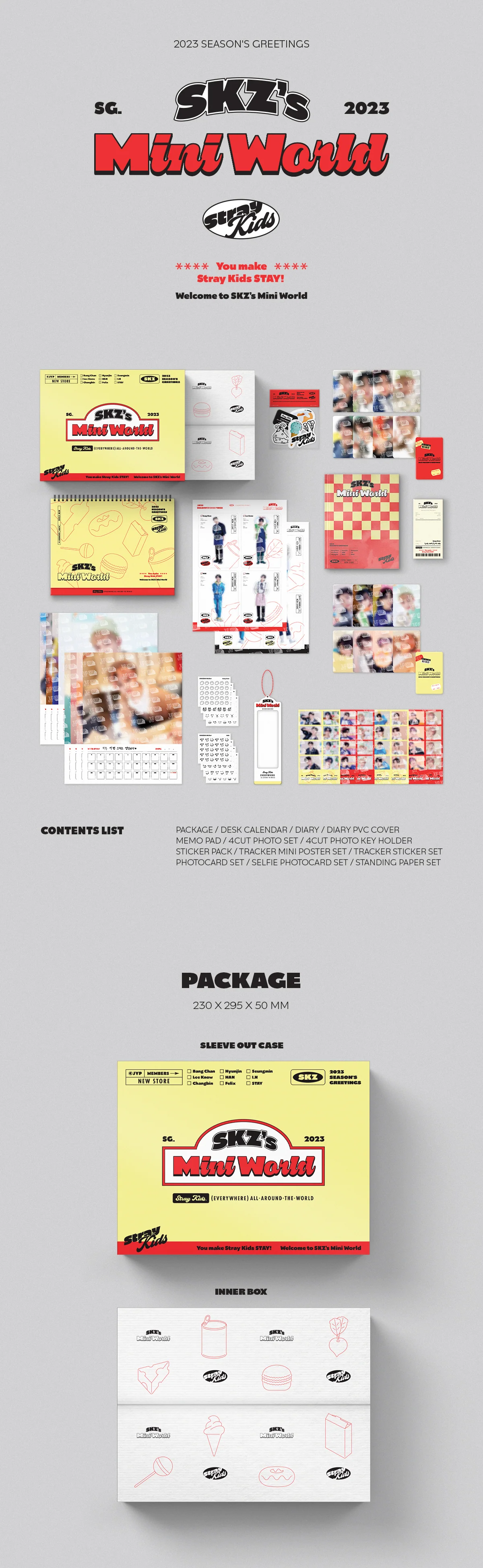 STRAY KIDS - 2023 SEASON'S GREETINGS [SKZ's Mini World] - Image 2