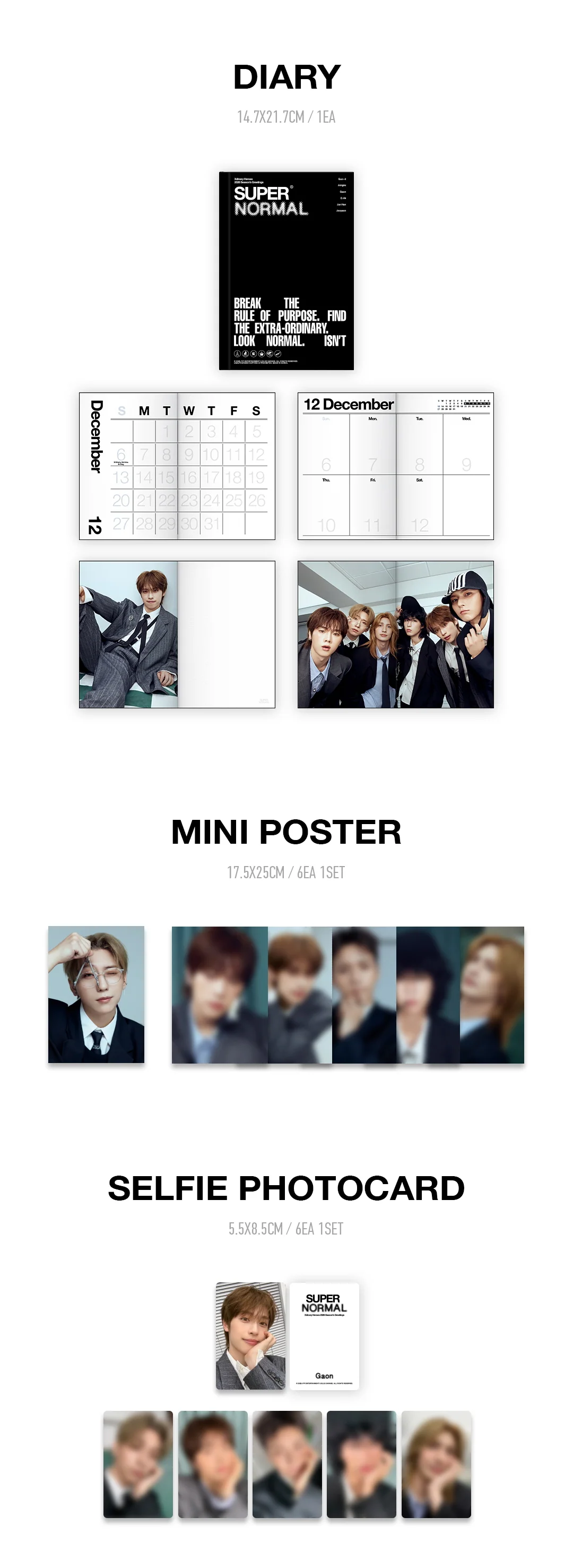 Xdinary Heroes 2026 SEASON'S GREETINGS [SUPER NORMAL] + Pre-Order Gift - Image 3