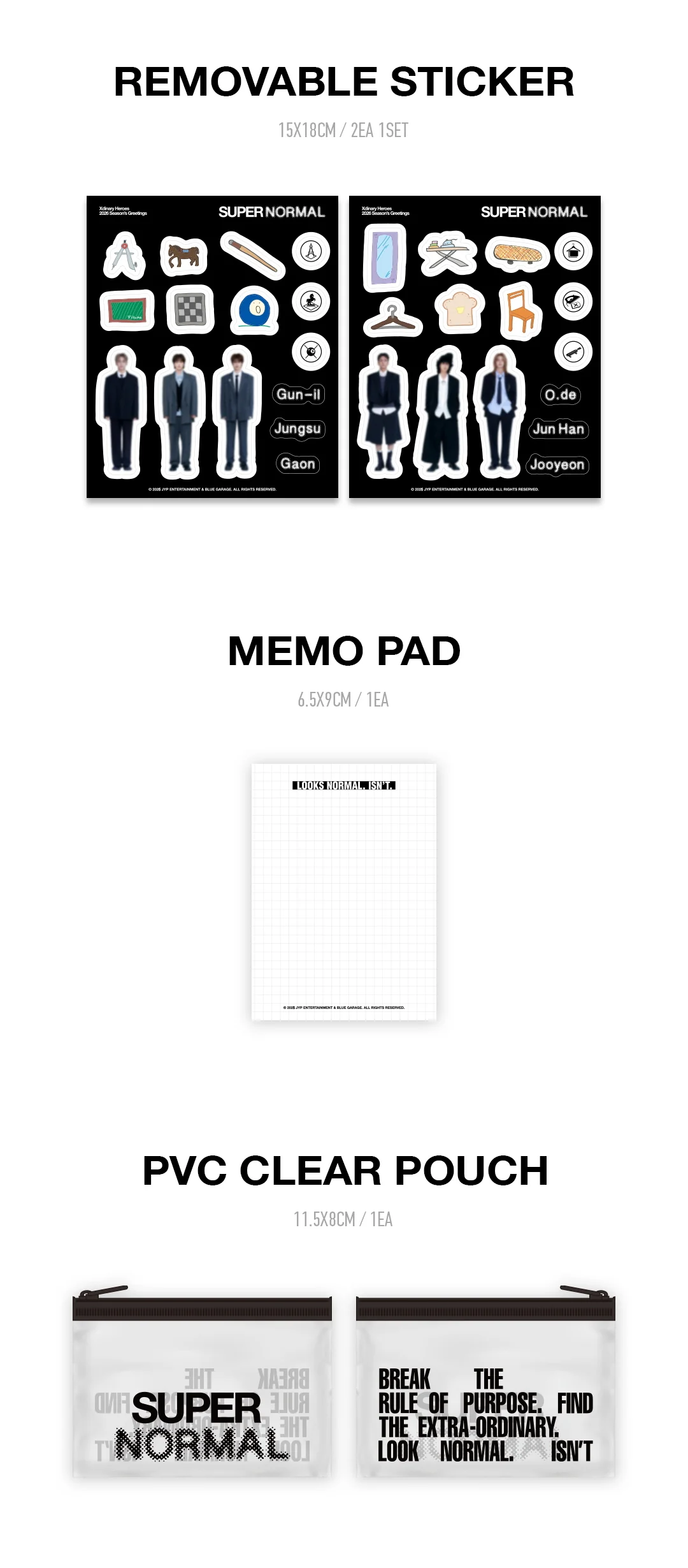 Xdinary Heroes 2026 SEASON'S GREETINGS [SUPER NORMAL] + Pre-Order Gift - Image 4