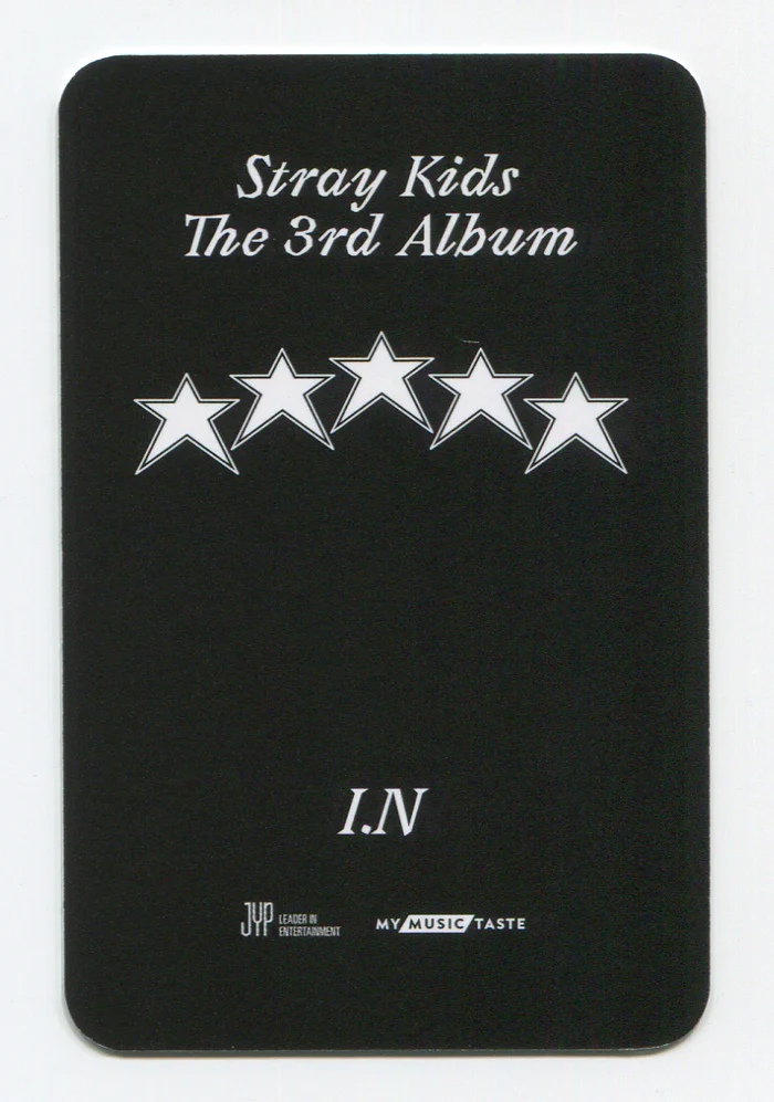 STRAY KIDS - 5-STAR 3rd Album [MY MUSIC TASTE] POB OFFICIAL PHOTOCARD - Image 2