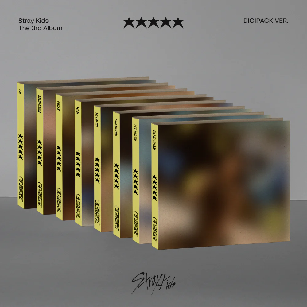 Stray Kids - ★★★★★ 5-STAR [DIGIPACK VER.] 3rd Album+Pre-Order Benefit