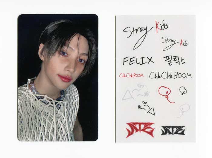 STRAY KIDS - ATE [JYP SHOP] NEMO VER. PREORDER EXCLUSIVE OFFICIAL PHOTOCARD with STICKER - Image 4