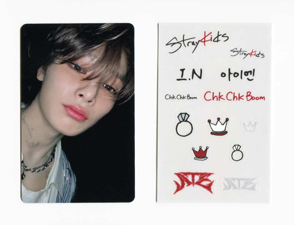 STRAY KIDS - ATE [JYP SHOP] NEMO VER. PREORDER EXCLUSIVE OFFICIAL PHOTOCARD with STICKER - Image 7