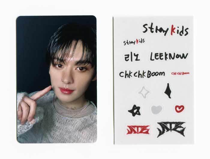 STRAY KIDS - ATE [JYP SHOP] NEMO VER. PREORDER EXCLUSIVE OFFICIAL PHOTOCARD with STICKER - Image 8