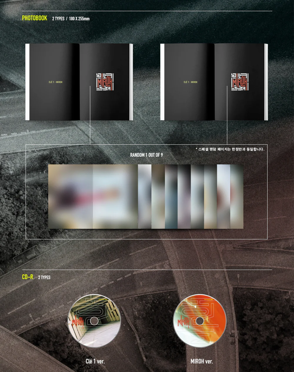 STRAY KIDS - CLE 1 : MIROH (Mini Album) [Normal ver.] +Extra Photocards Set - Image 3