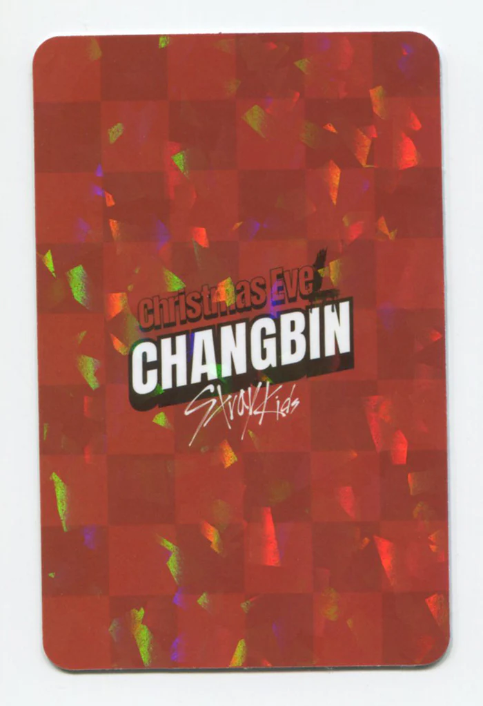 STRAY KIDS - Holiday Special Single [CHRISTMAS EVEL] Glitter POB OFFICIAL PHOTOCARD - Image 6